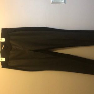 Leather dress pants